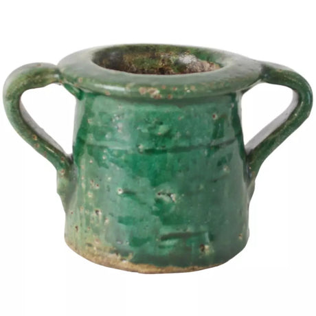 Pot With Handles Green Small