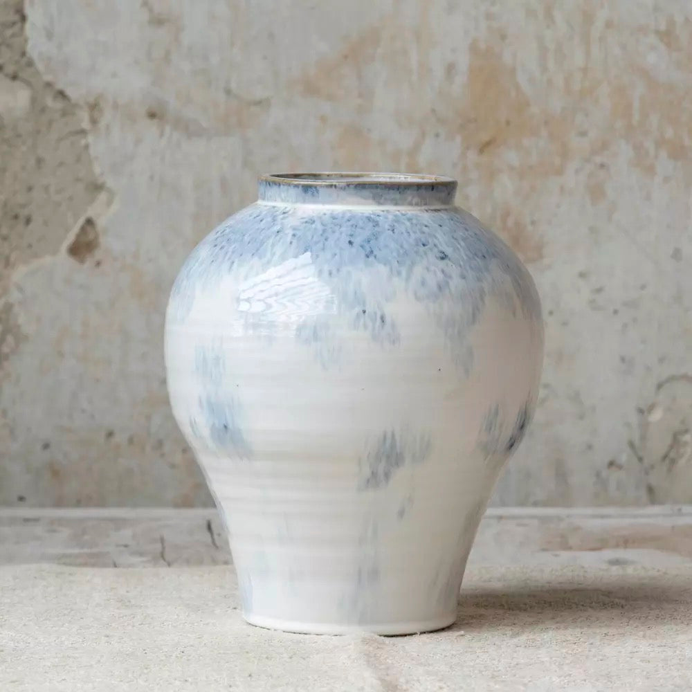 Cassis Stoneware Vase