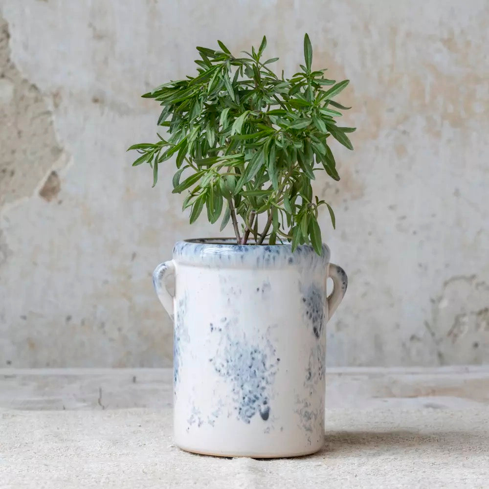 Cassis Stoneware Jar
