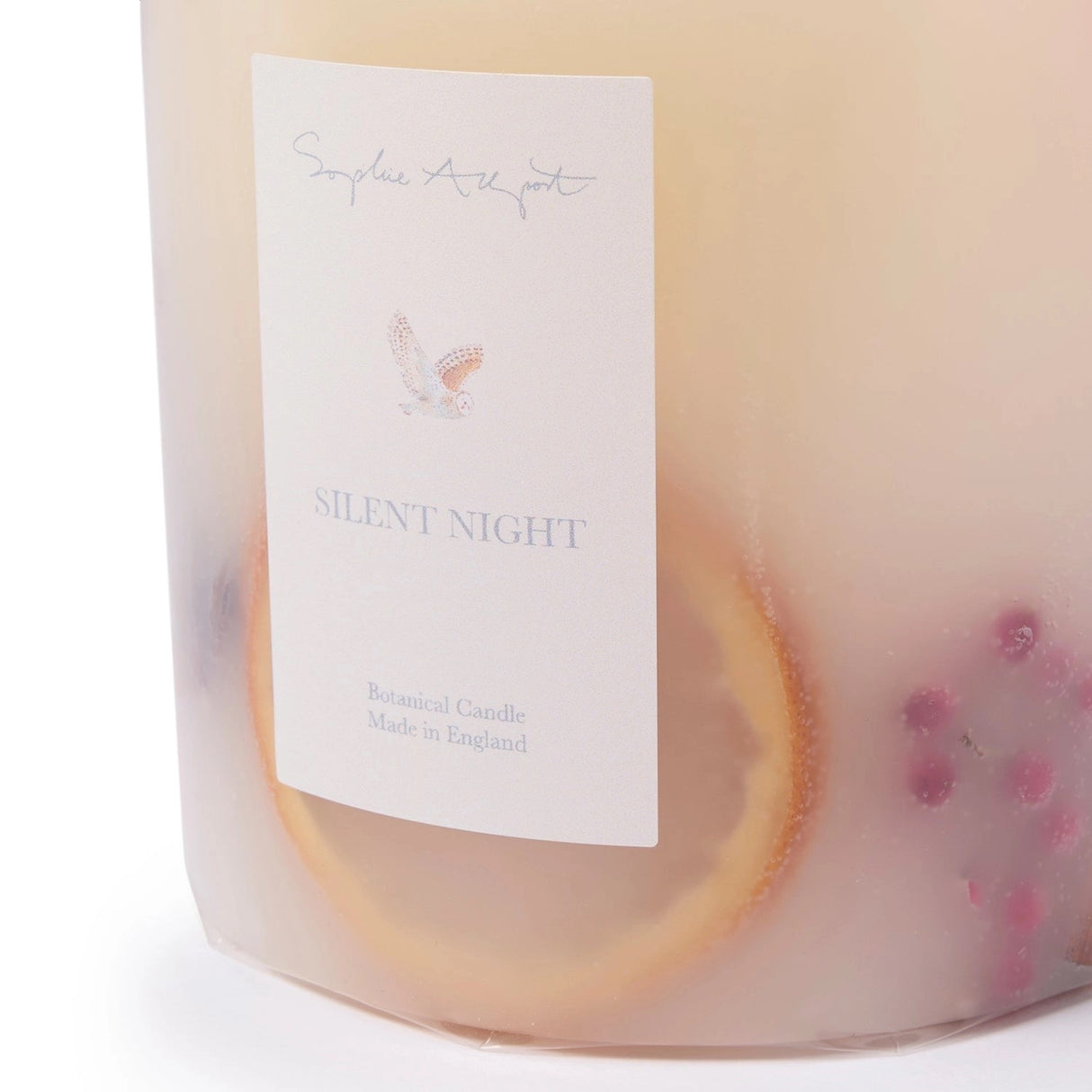 Silent Night Botanical Candle
