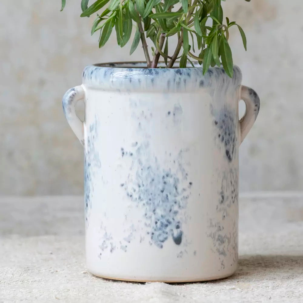 Cassis Stoneware Jar