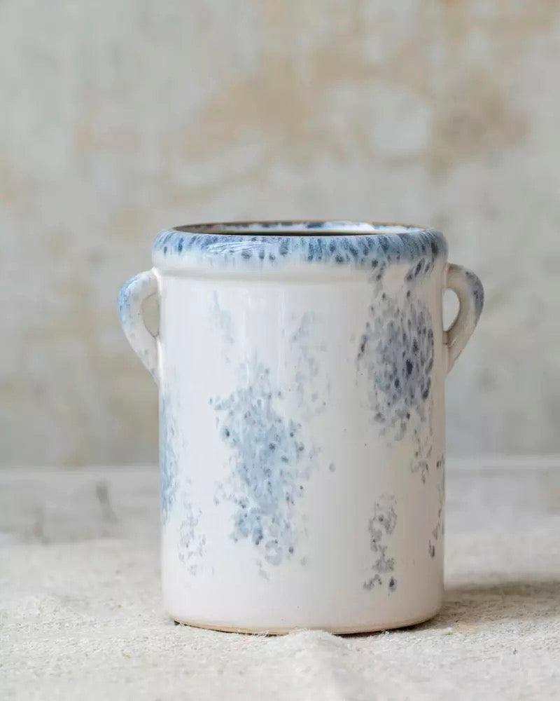 Cassis Stoneware Jar