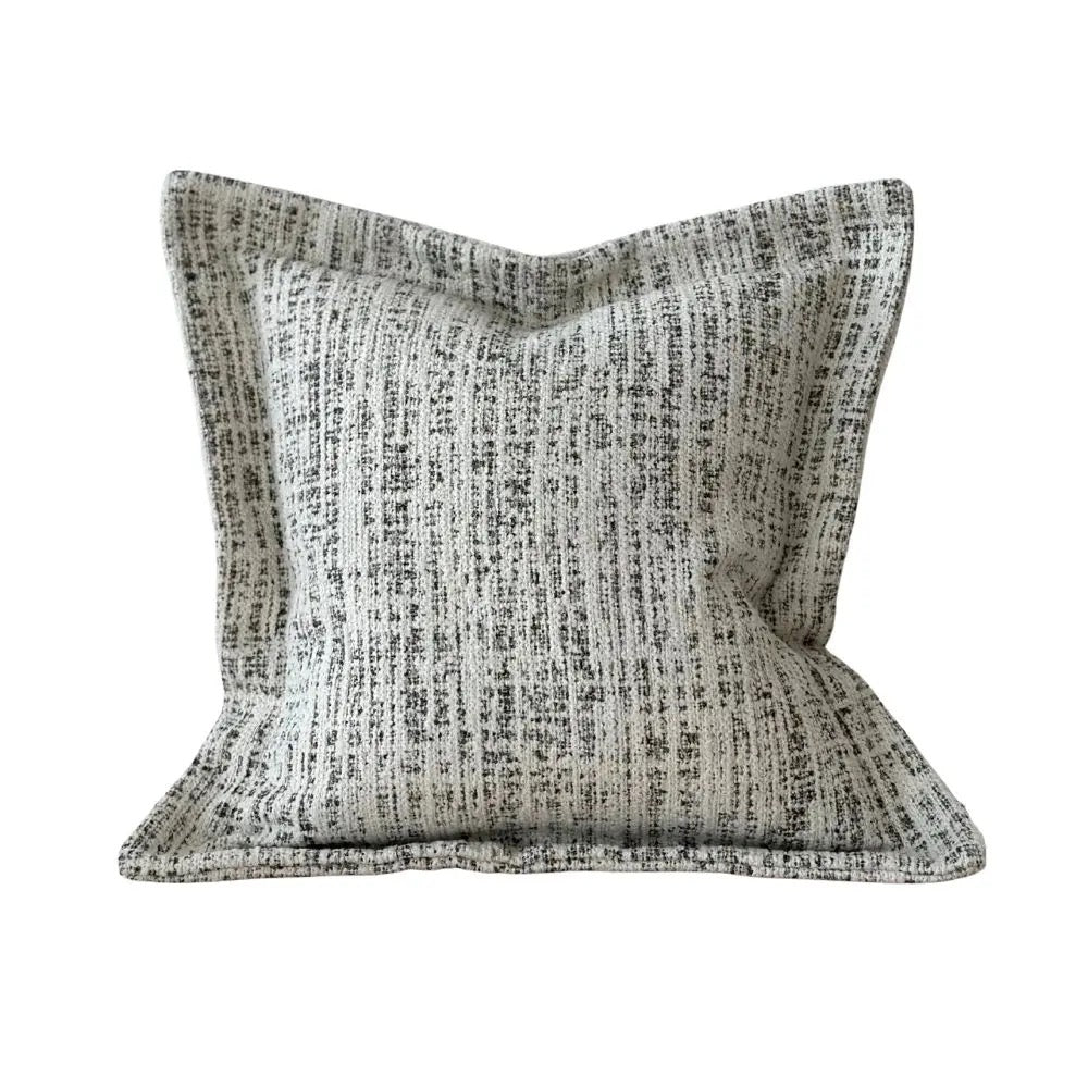Eve Olive & Cream Boucle Cushion