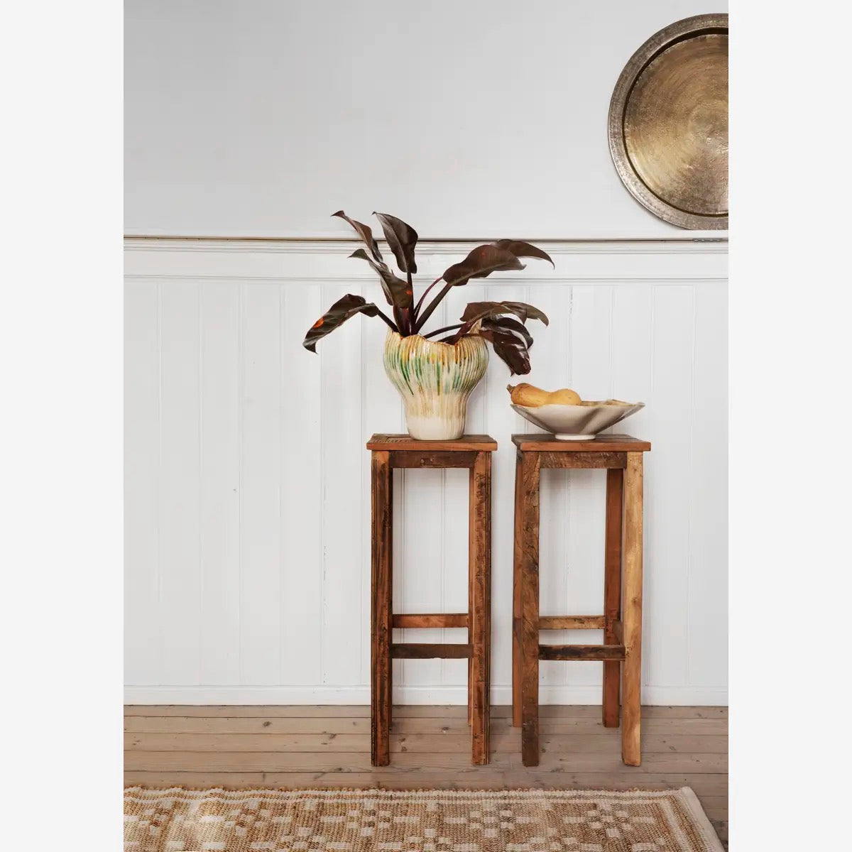 LARGE - STONEWARE BOWL, GREEN