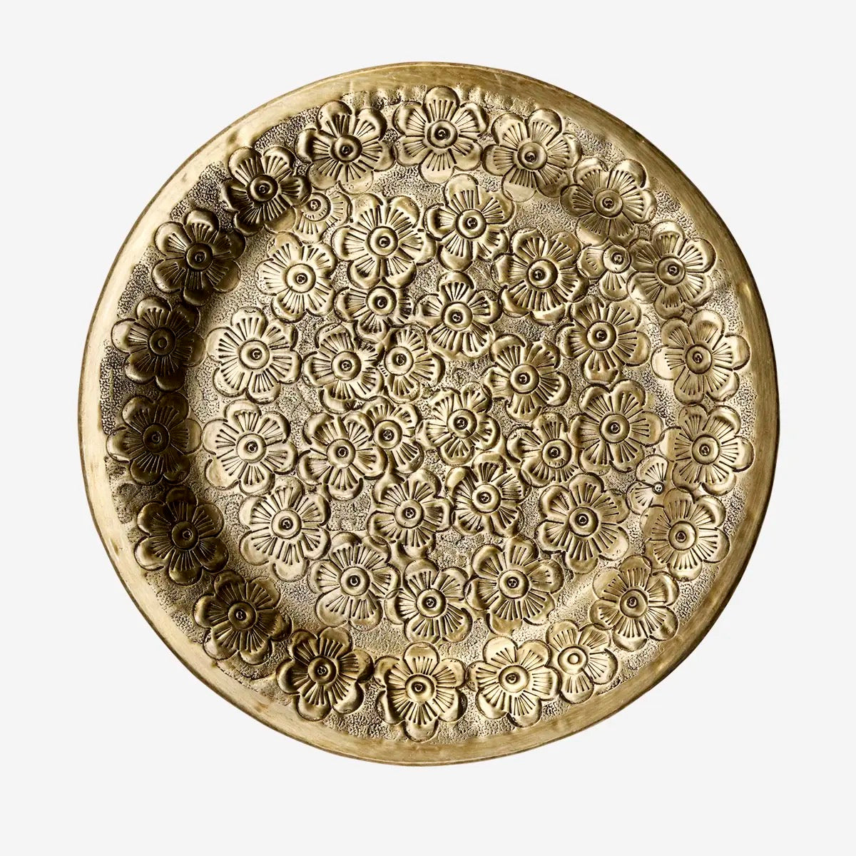EMBOSSED ALUMINIUM TRAY - 30cm