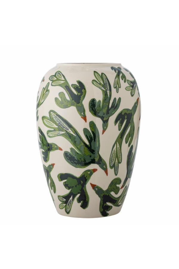 Birdliva Vase, Multi, Stoneware