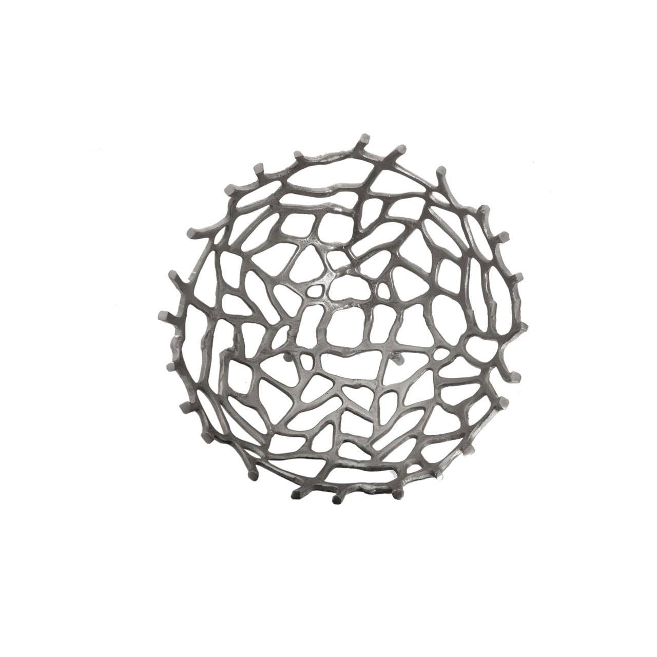 Prato  Coral Effect Bowl - 2 finishes Gold/Silver