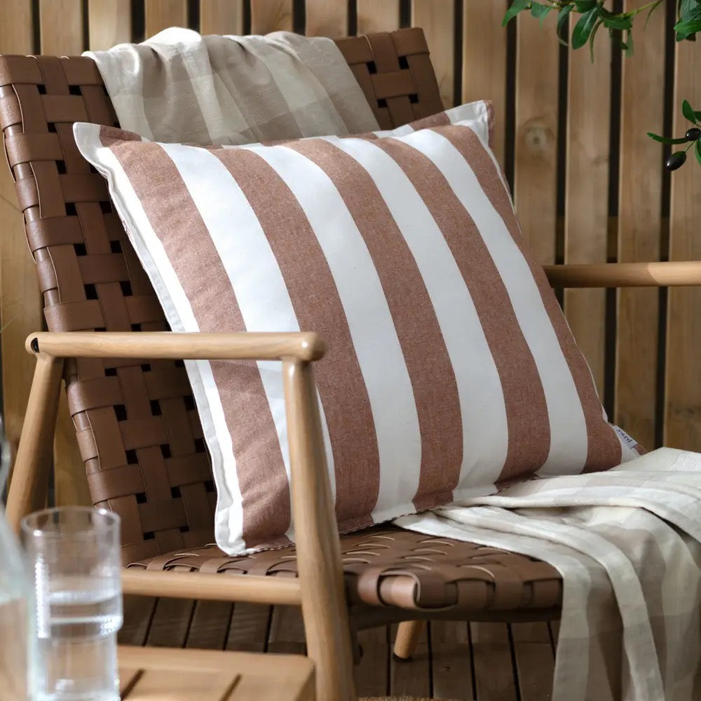 Hayle Cotton Outdoor Cushion - 4 Colours