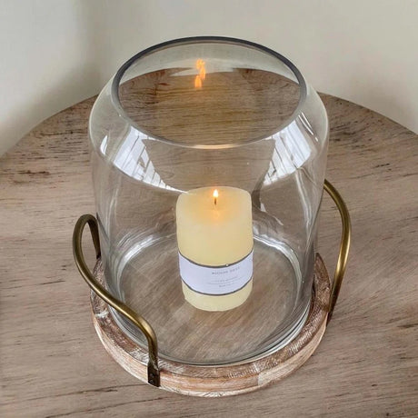 CEBU WOOD/GLASS HURRICANE