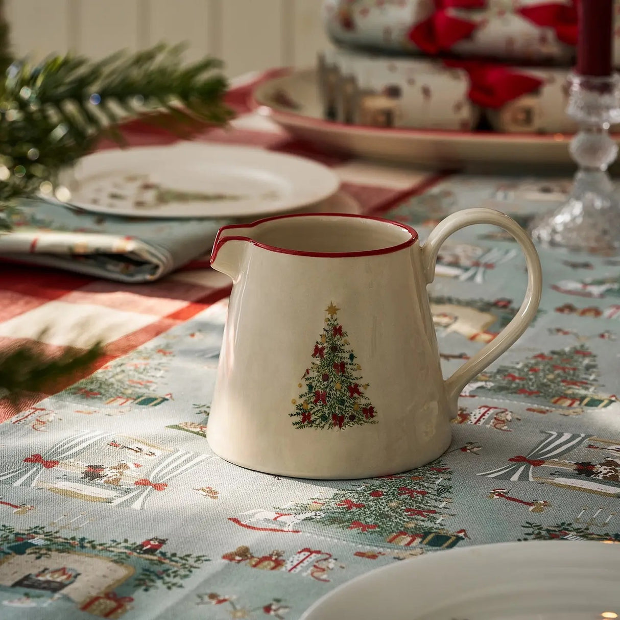 Cosy Christmas Large Stoneware Jug - Sophie Allport