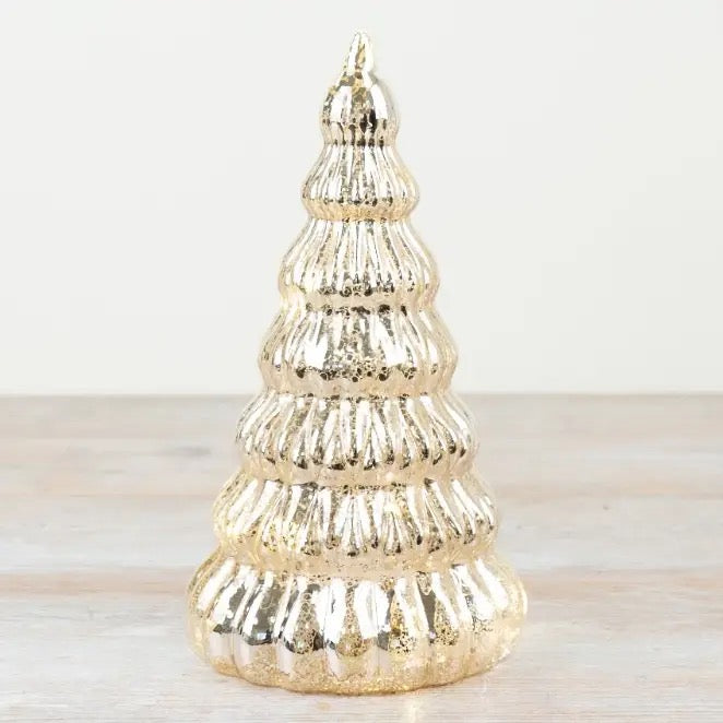 Gold light up tree - 2 sizes