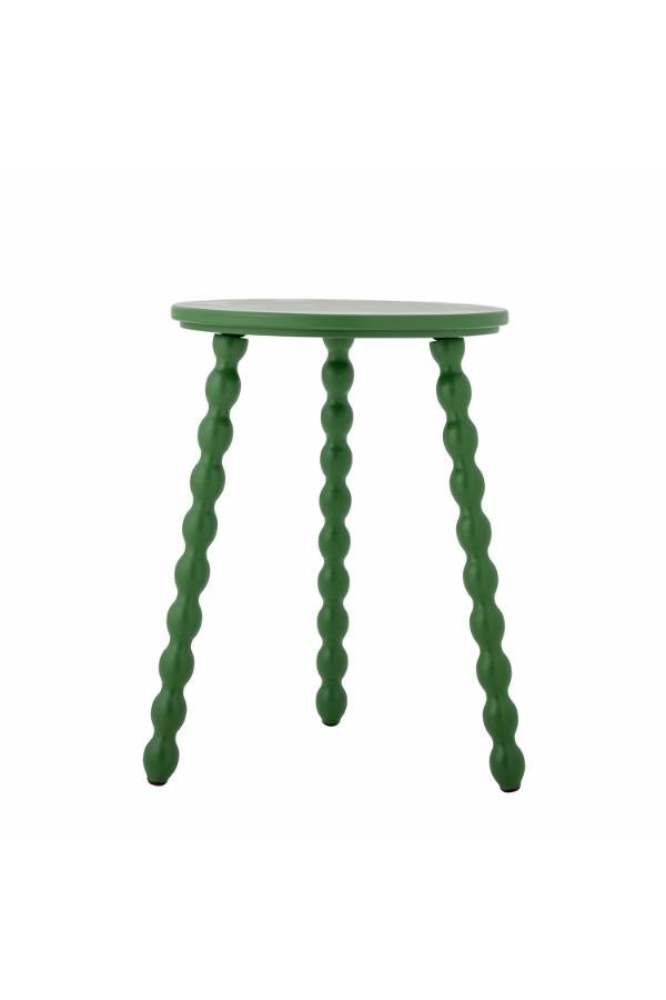 Salino Side Table, Green, Firwood - Bloomingville