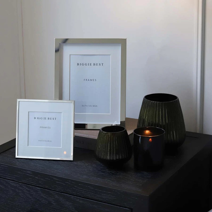 THIN BORDER SILVER FRAME - 3 sizes