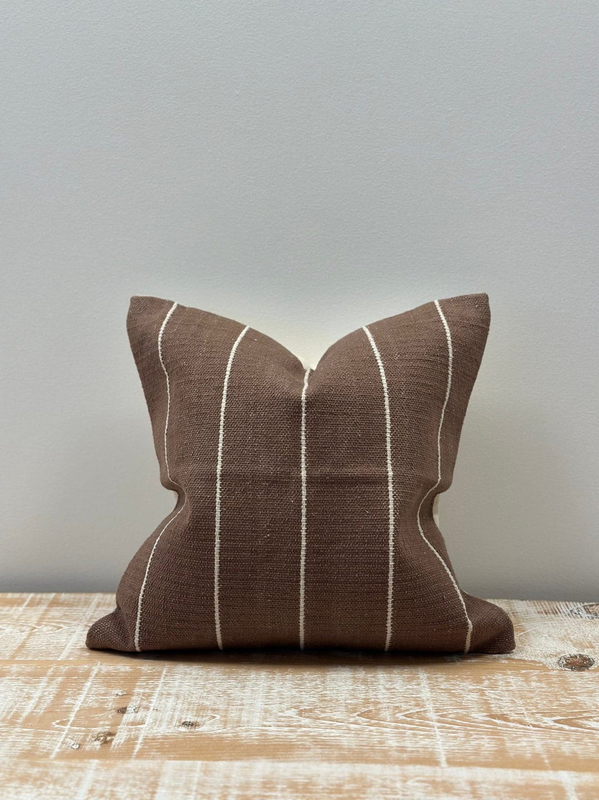 India Dark Brown Cushion