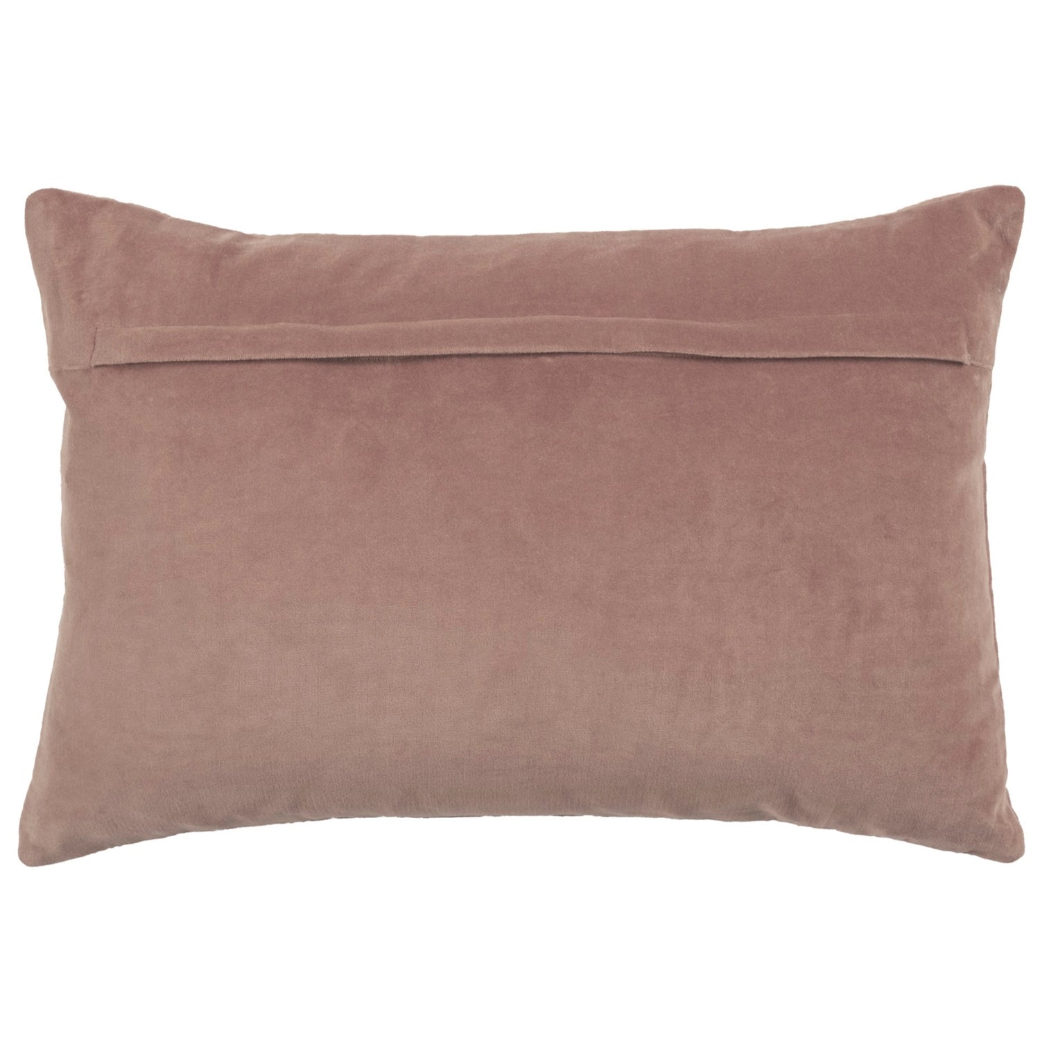 Haze Embroidered Cushion Dusky Pink - Voyage