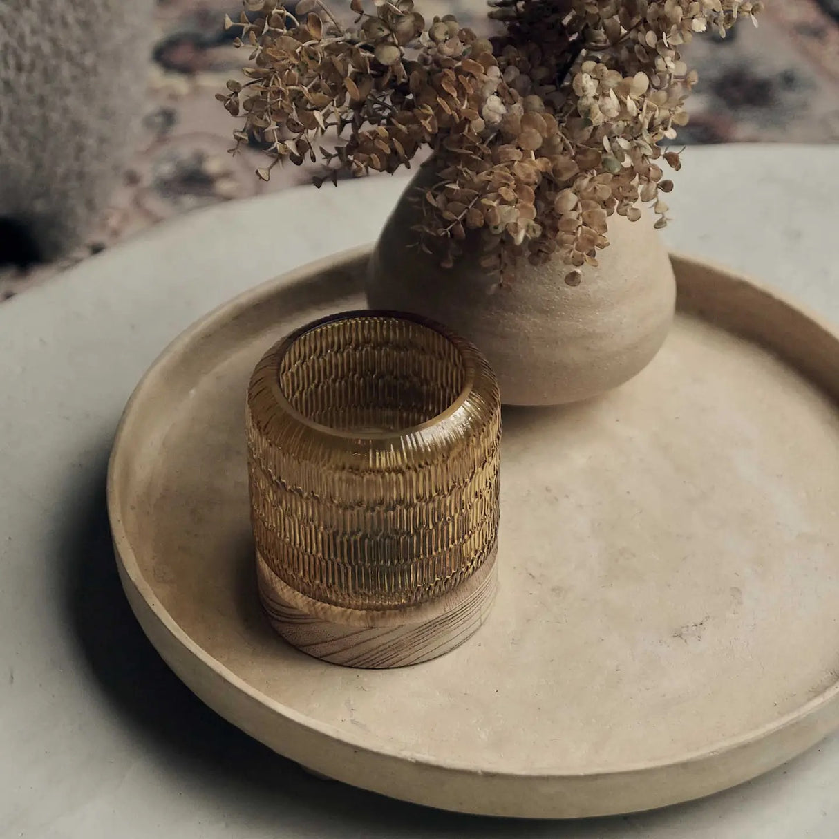 MARIELLE PORTABLE LAMP, AMBER - Abigail Ahern