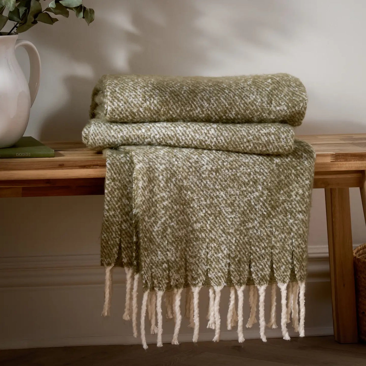 Isla Woven Tasselled Throw - 3 colours
