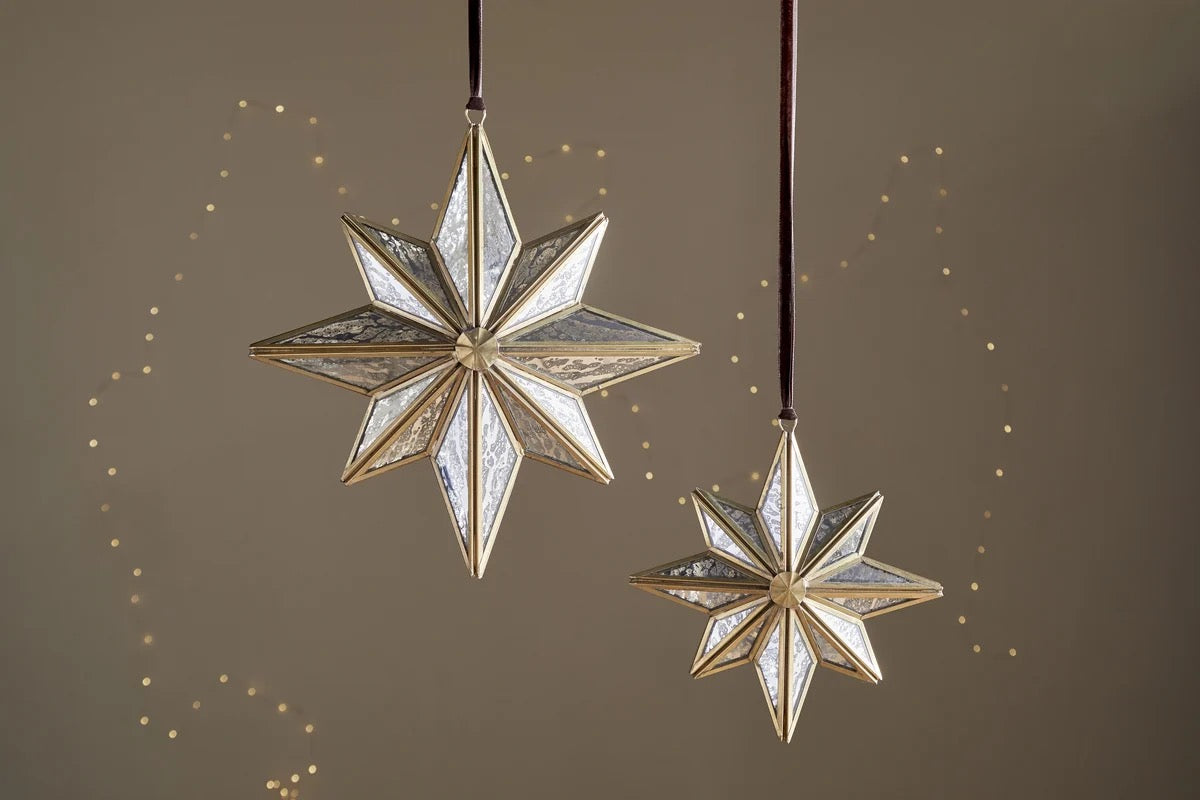 NKUKU - Taara Star Decoration - Antique Brass