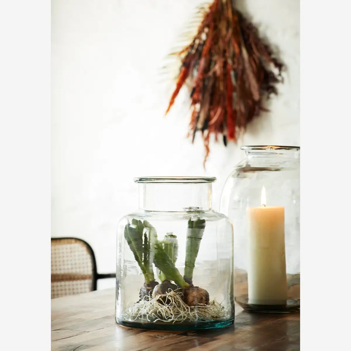 Glass Vase 20cm