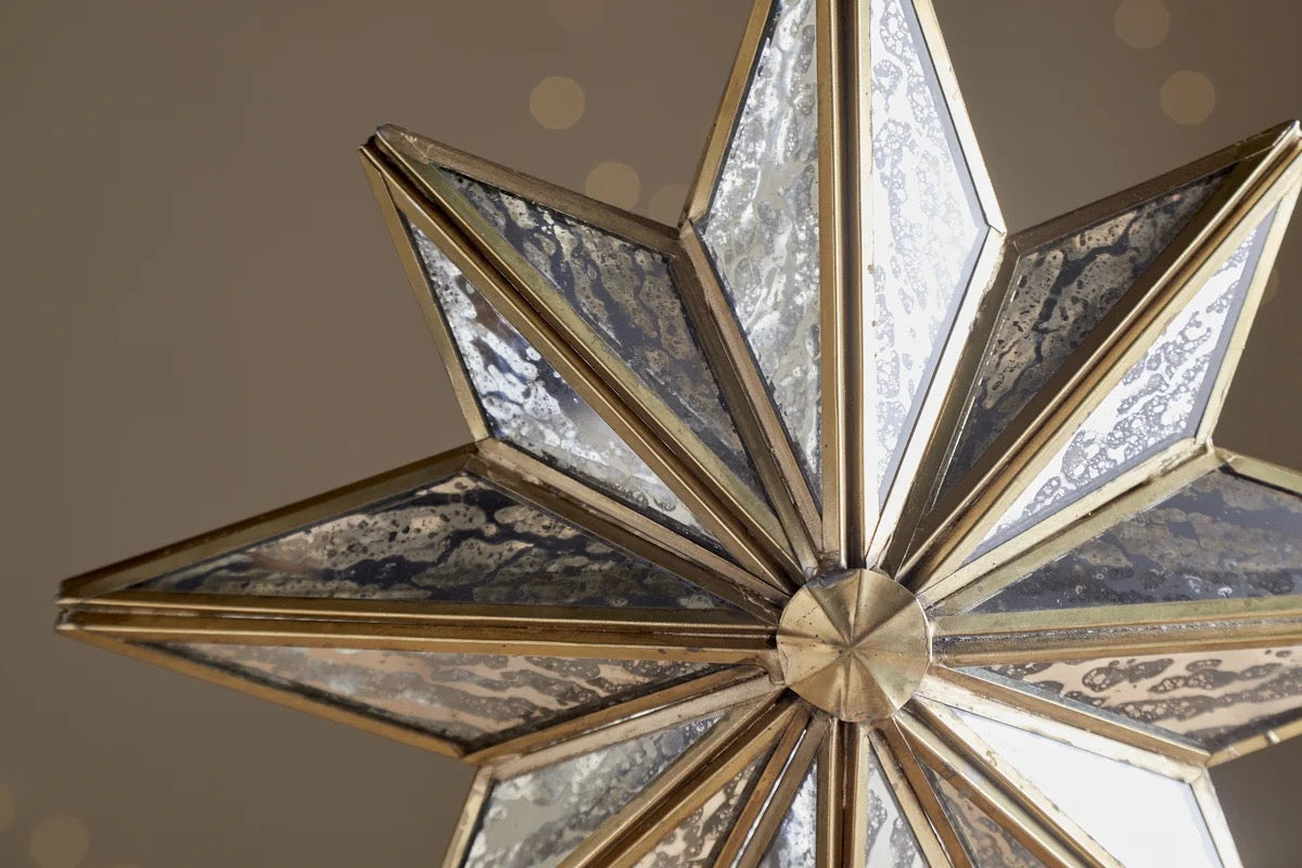 NKUKU - Taara Star Decoration - Antique Brass