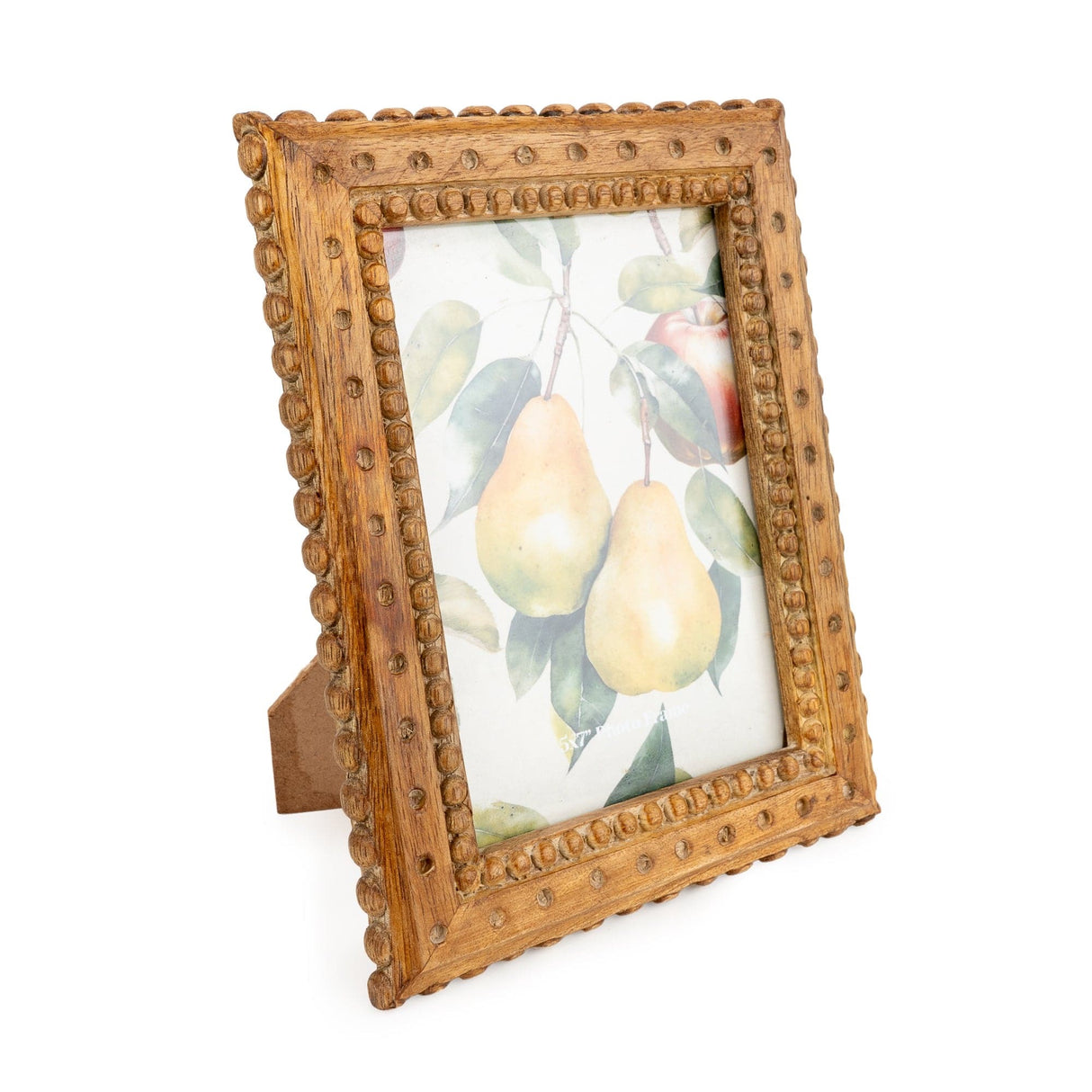 5x7 Photo Frame - Mango Wood Debossed Design