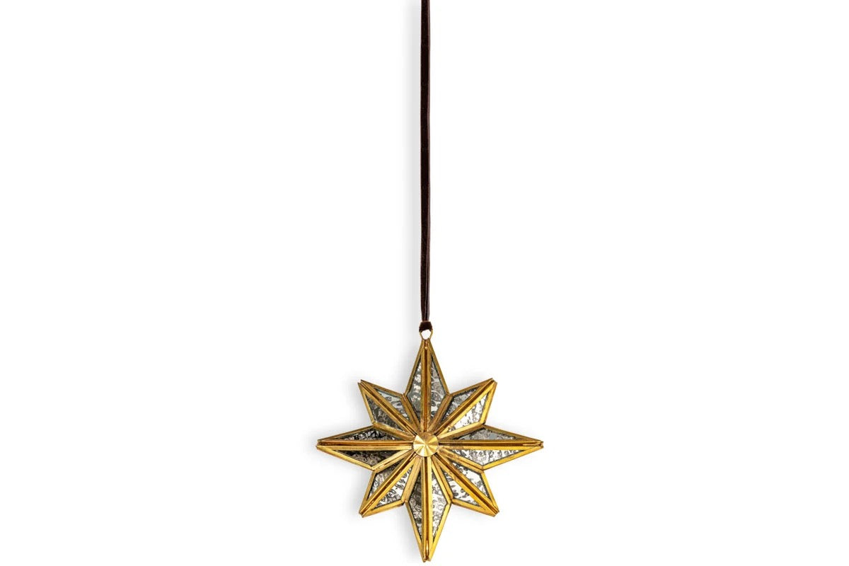 NKUKU - Taara Star Decoration - Antique Brass