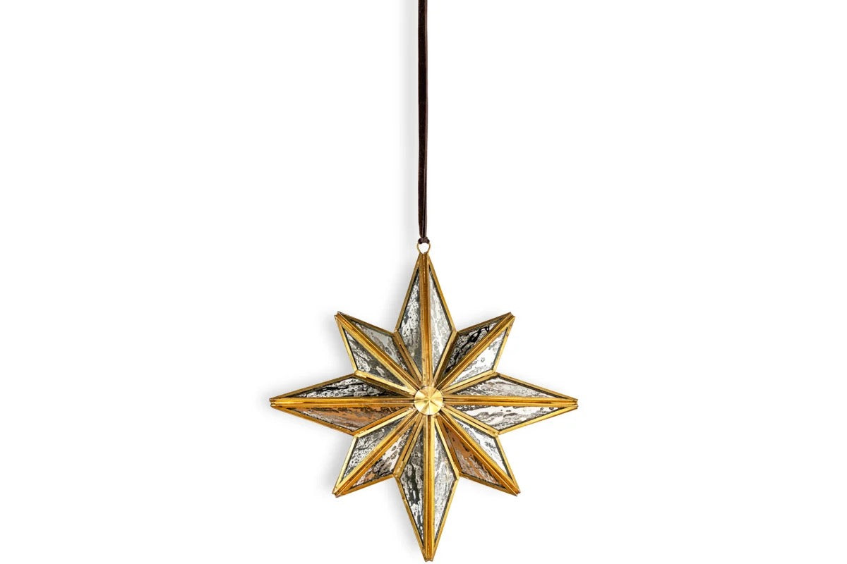 NKUKU - Taara Star Decoration - Antique Brass