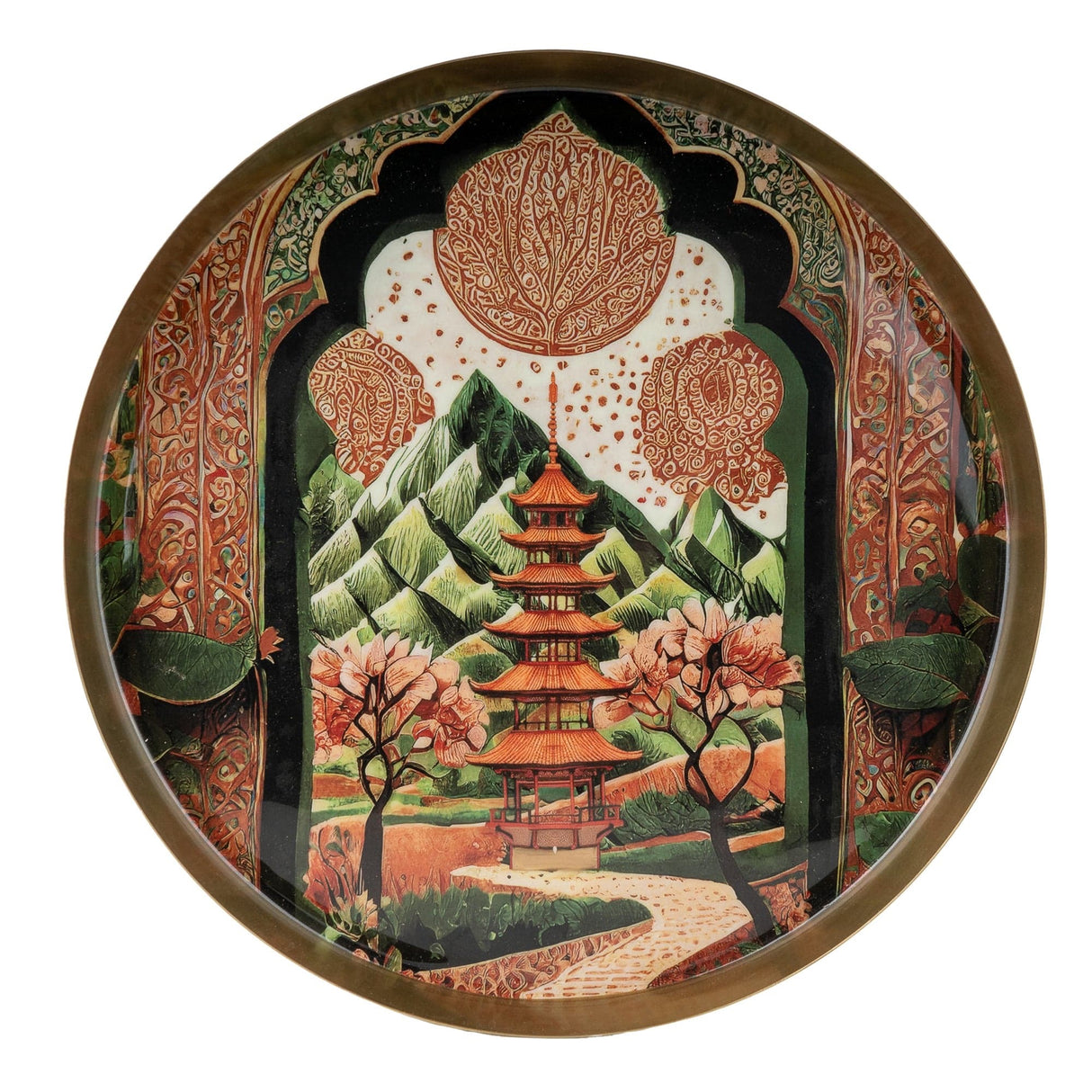 Metal Tray - Samarkand