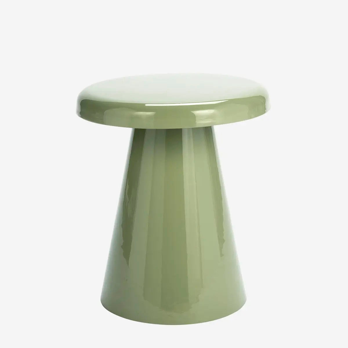 ENAMEL SIDE TABLE