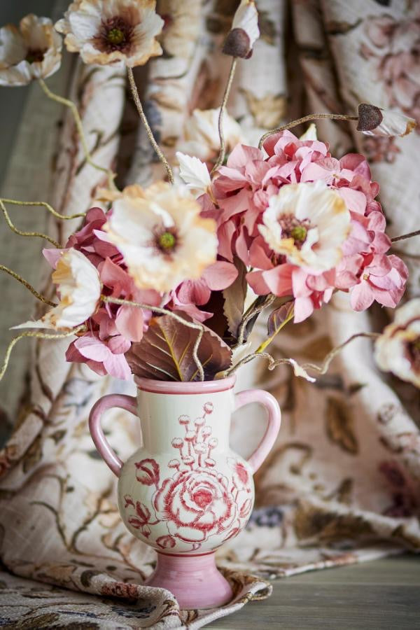 Alea Vase, Rose, Stoneware - Bloomingville