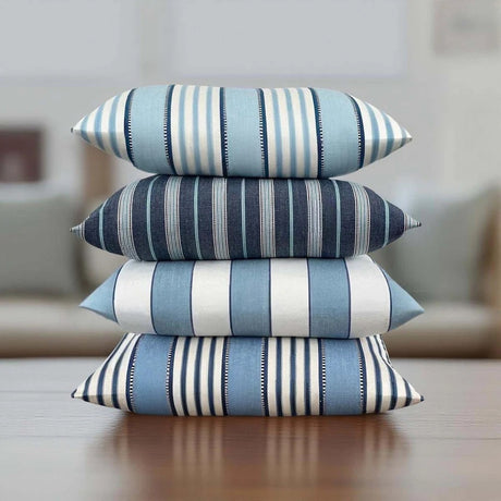 HAVANNA DARK BLUE STRIPE CUSHION