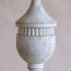 Lamp Base Augusta Antique White