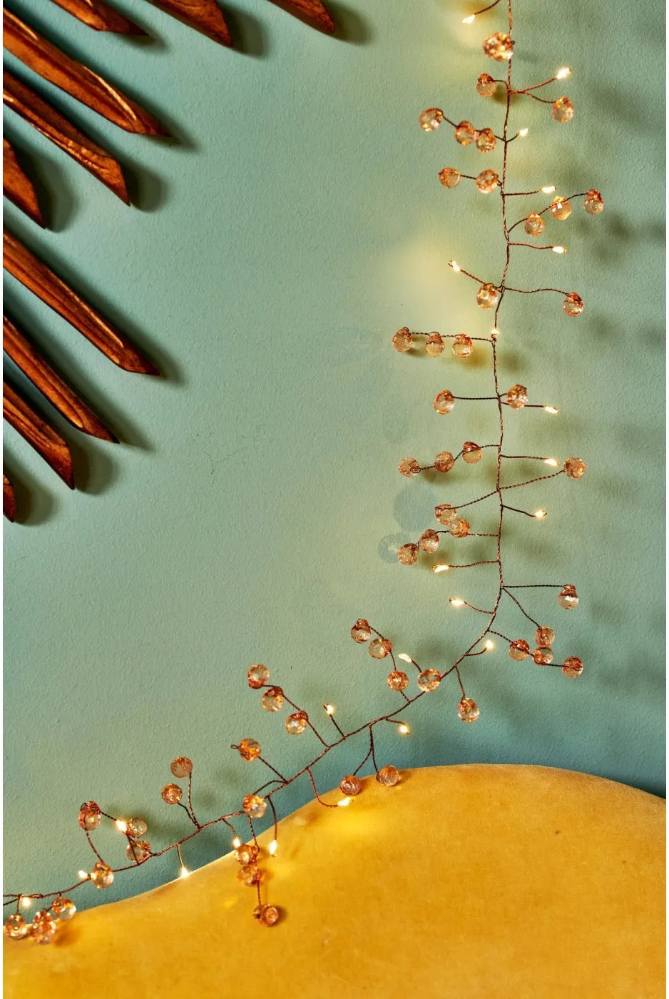 Antique Cluster Garland 2m (battery)