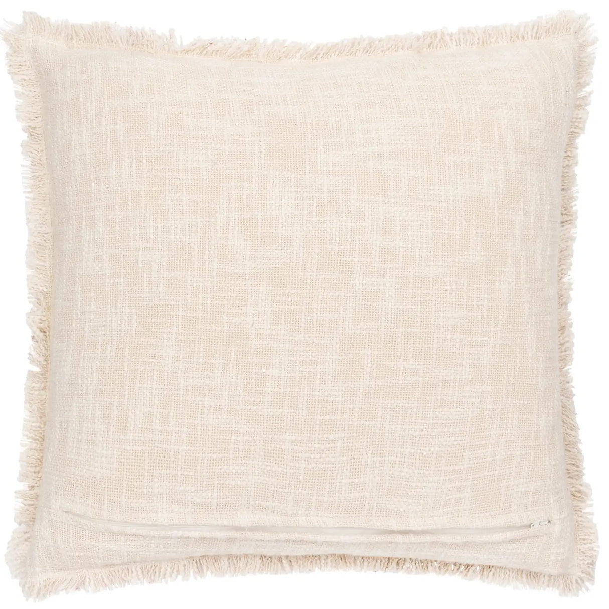 Durelle Damask Fringed Cushion Coral