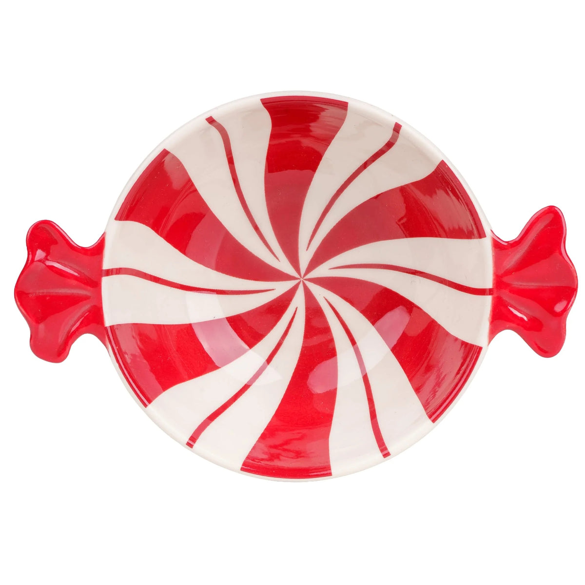 16cm Candy Bowl – Red/White