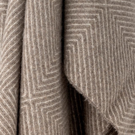 Hoshi Throw, Brown, Merino Wool