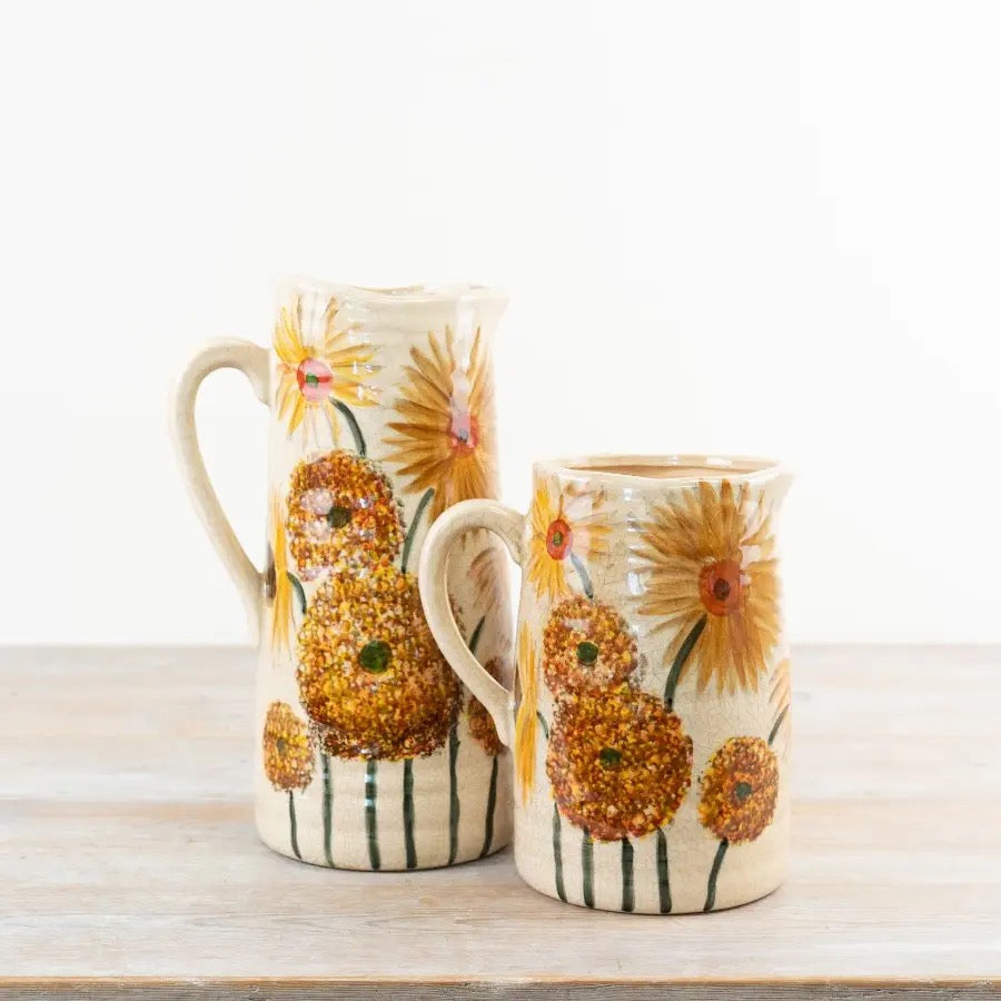 Sunflower Jug - 2 Sizes