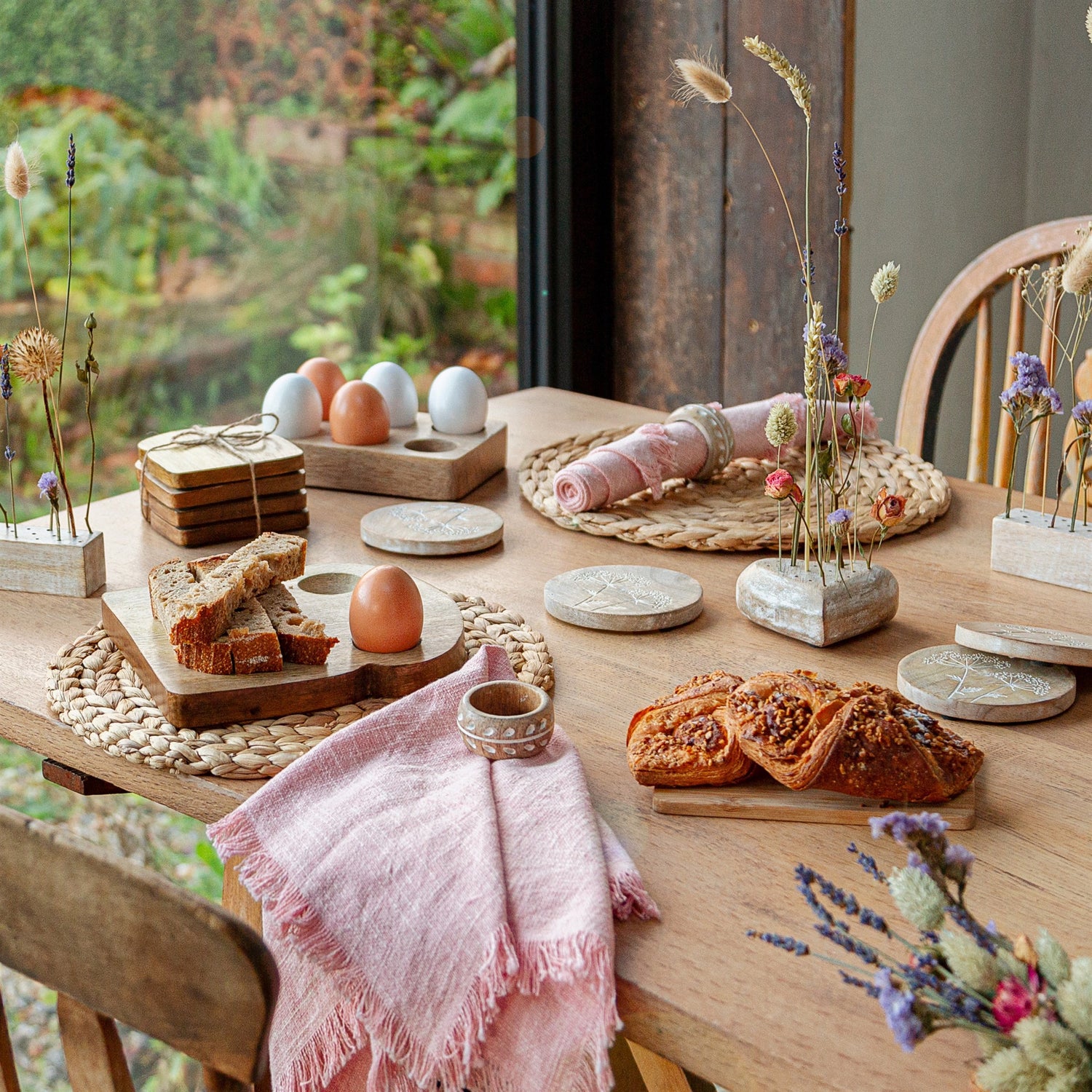 Cow Parsley Coasters - Set Of 4