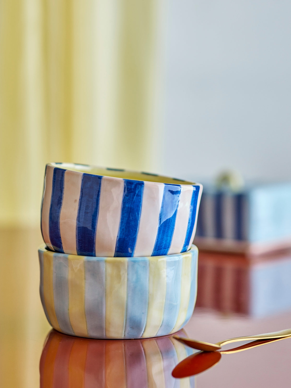 Phoenix Bowl, Stoneware, S/2