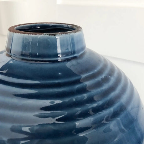 HARLOW VASE IN NAVY