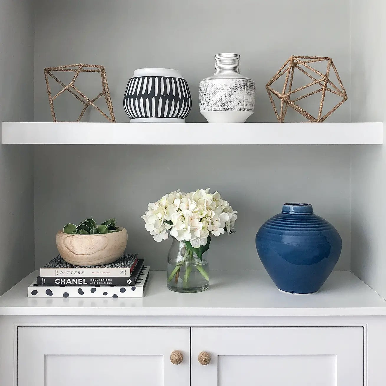 HARLOW VASE IN NAVY