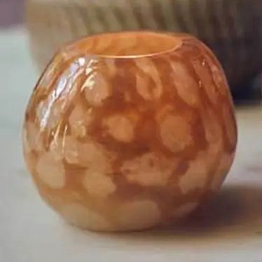 Abigail Ahern - Nila Glass Candle Holder - Honey