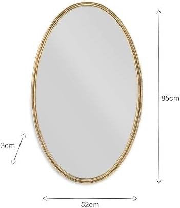 NKUKU - Almora Oval Mirror