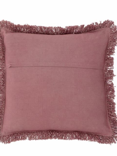 Delva Cushion, Rose, Cotton