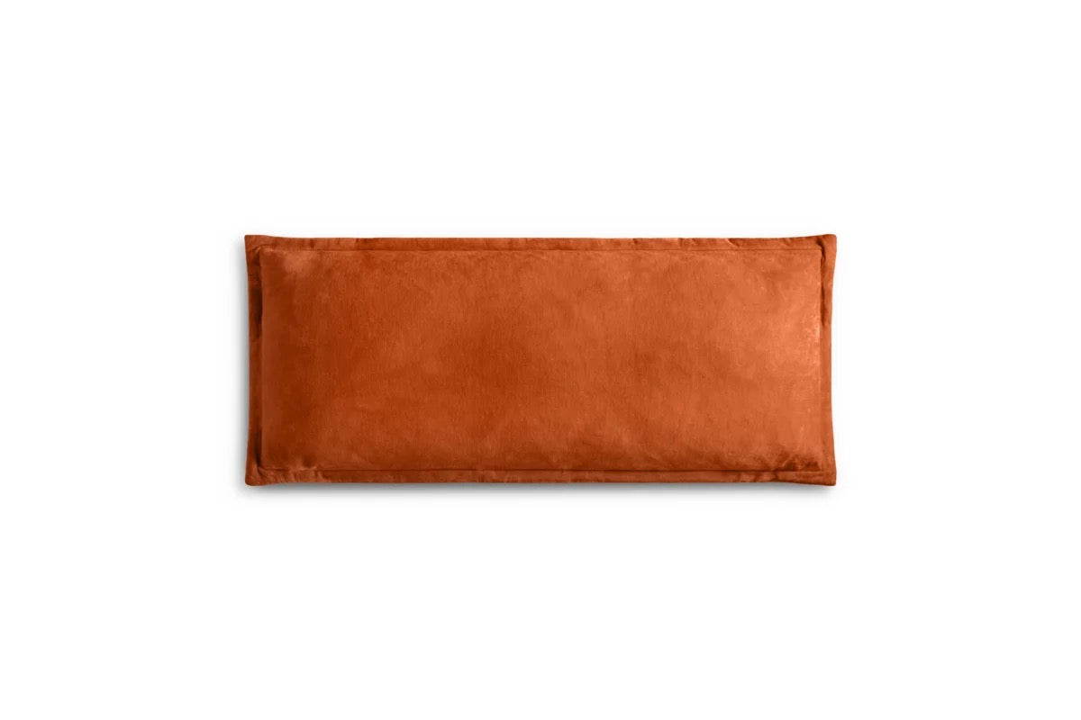 Menmai Statement Velvet Lumbar Cushion Cover - Cinnamon - 35 x 80cm