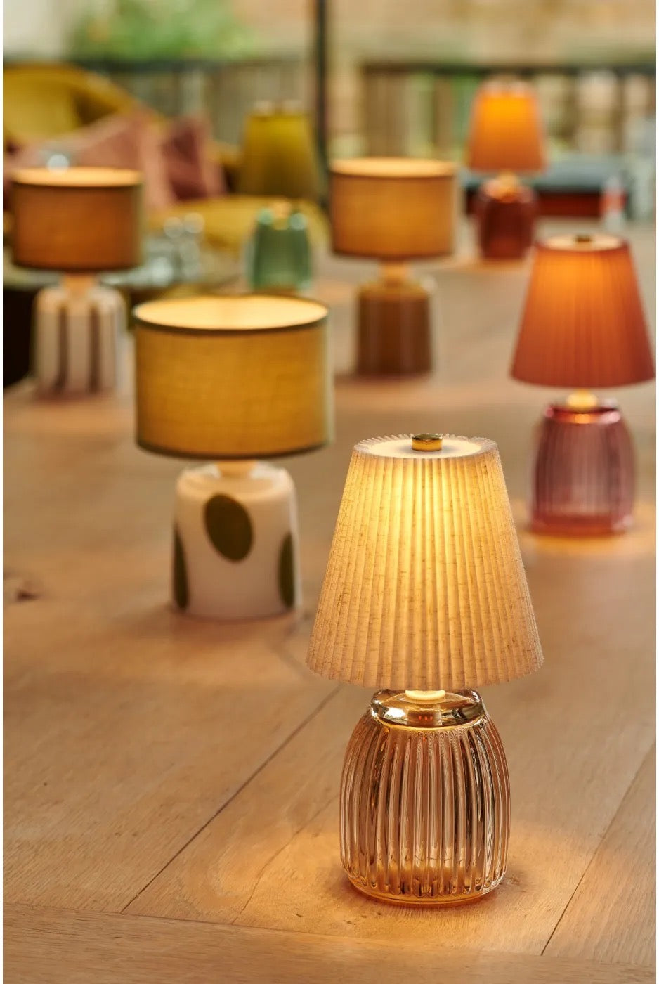 LUMA (beige) Rechargeable lamp