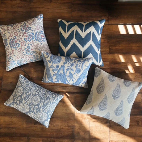 MORRISTOWN DUSTY BLUE CUSHION