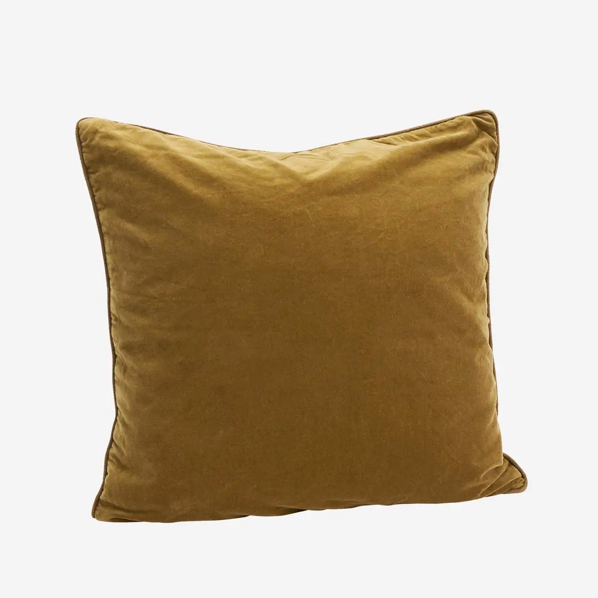 VELVET CUSHION COVER - 50X50 cm - Oil
