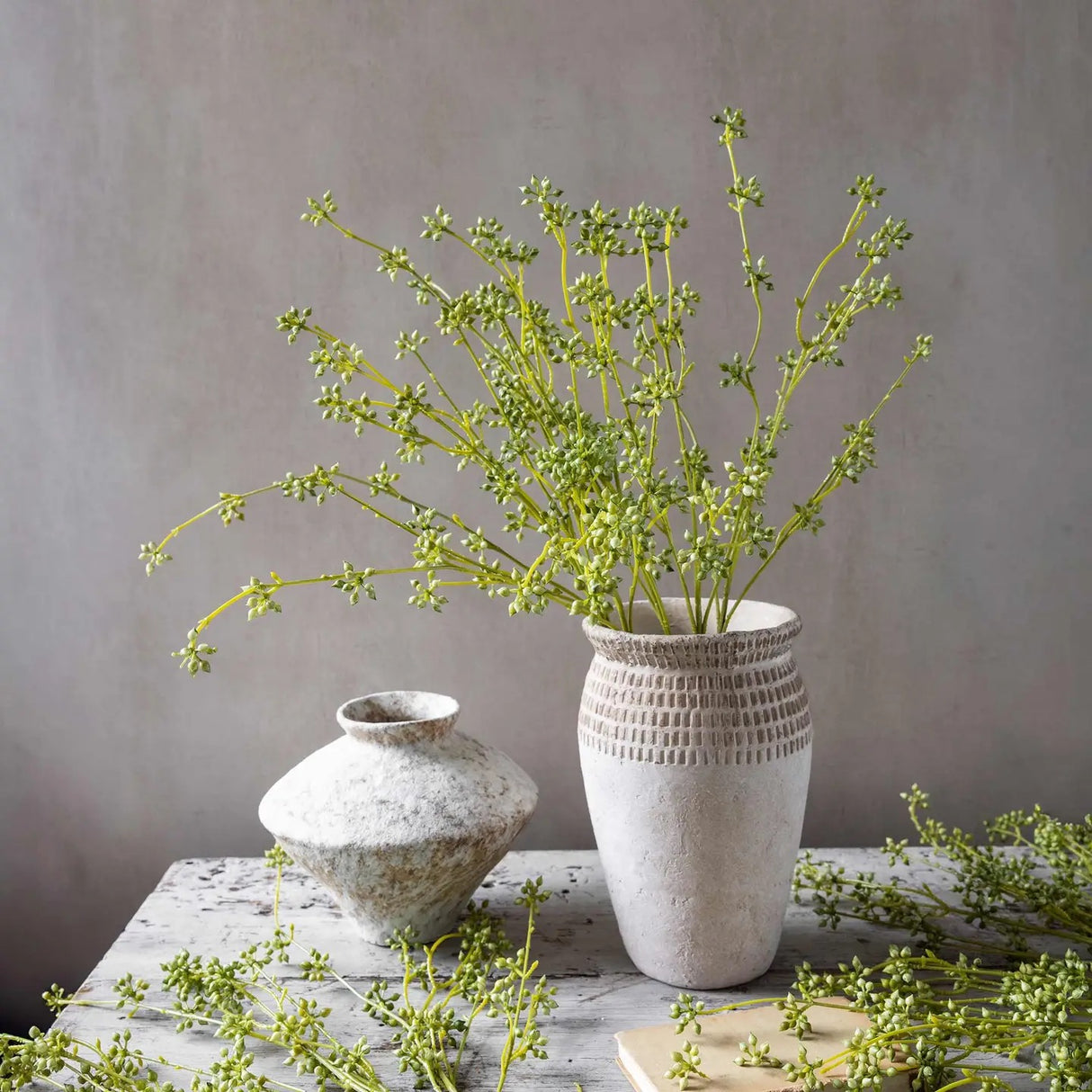 Artificial Succulent Bunch, Green- Abigail Ahern