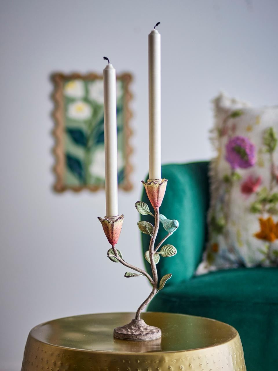 Zaina Candle Holder, Metal